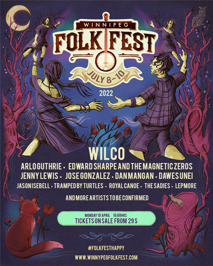 Winnipeg Folk Fest 2022 (Poster Design)