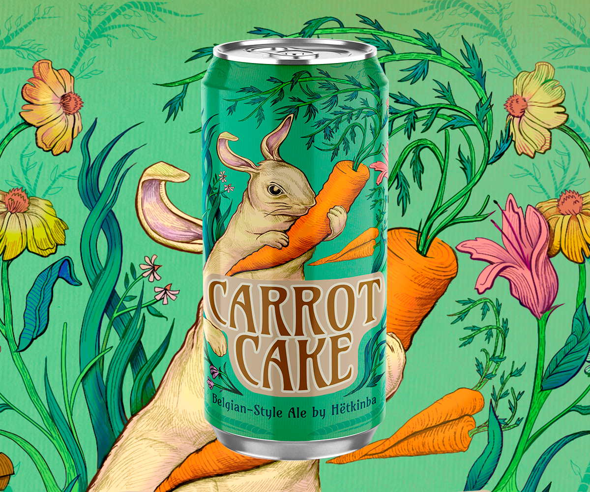 Carrot Cake Beer by Hëtkinba (Product Design)