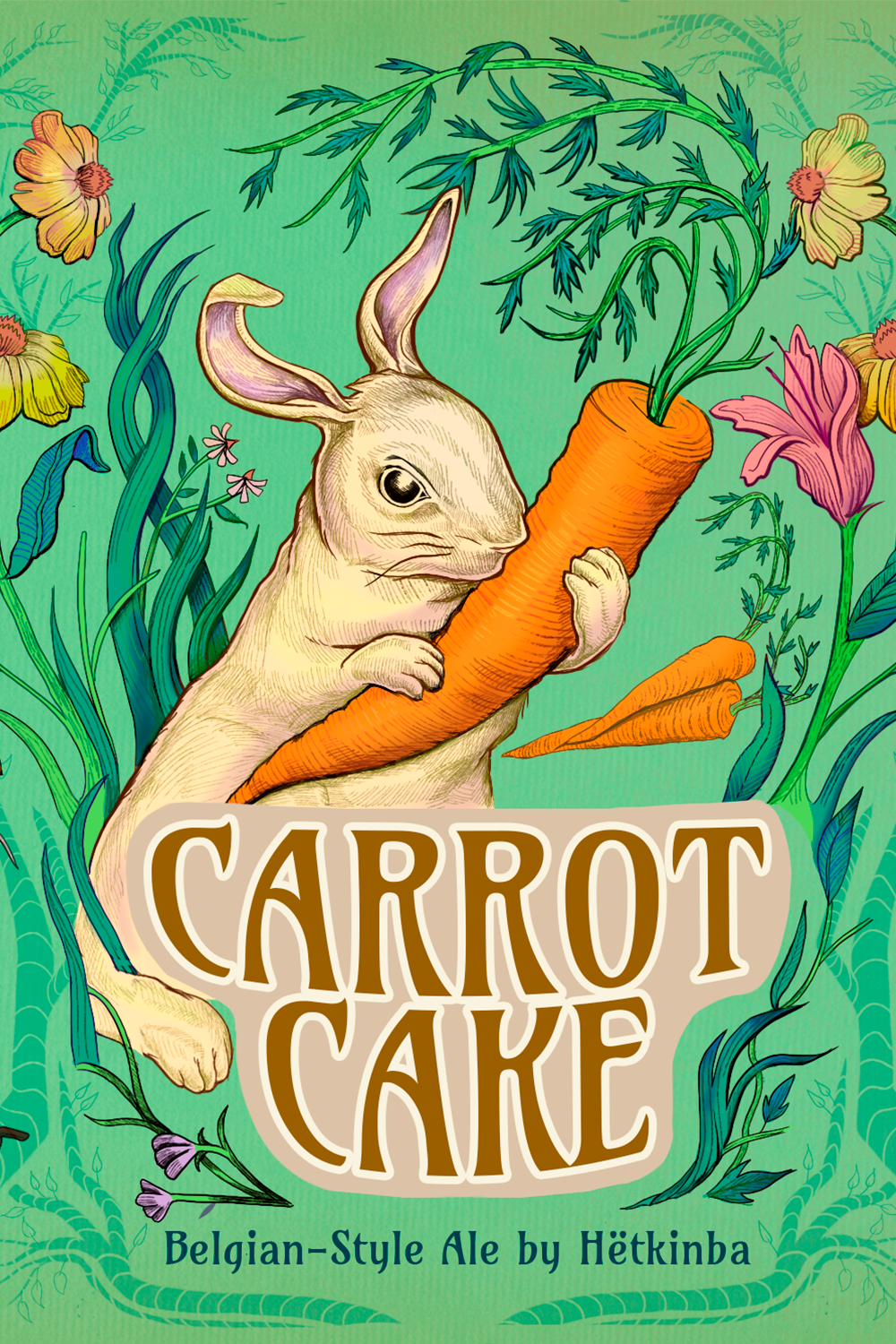 Carrot Cake Beer by Hëtkinba (Product Design)