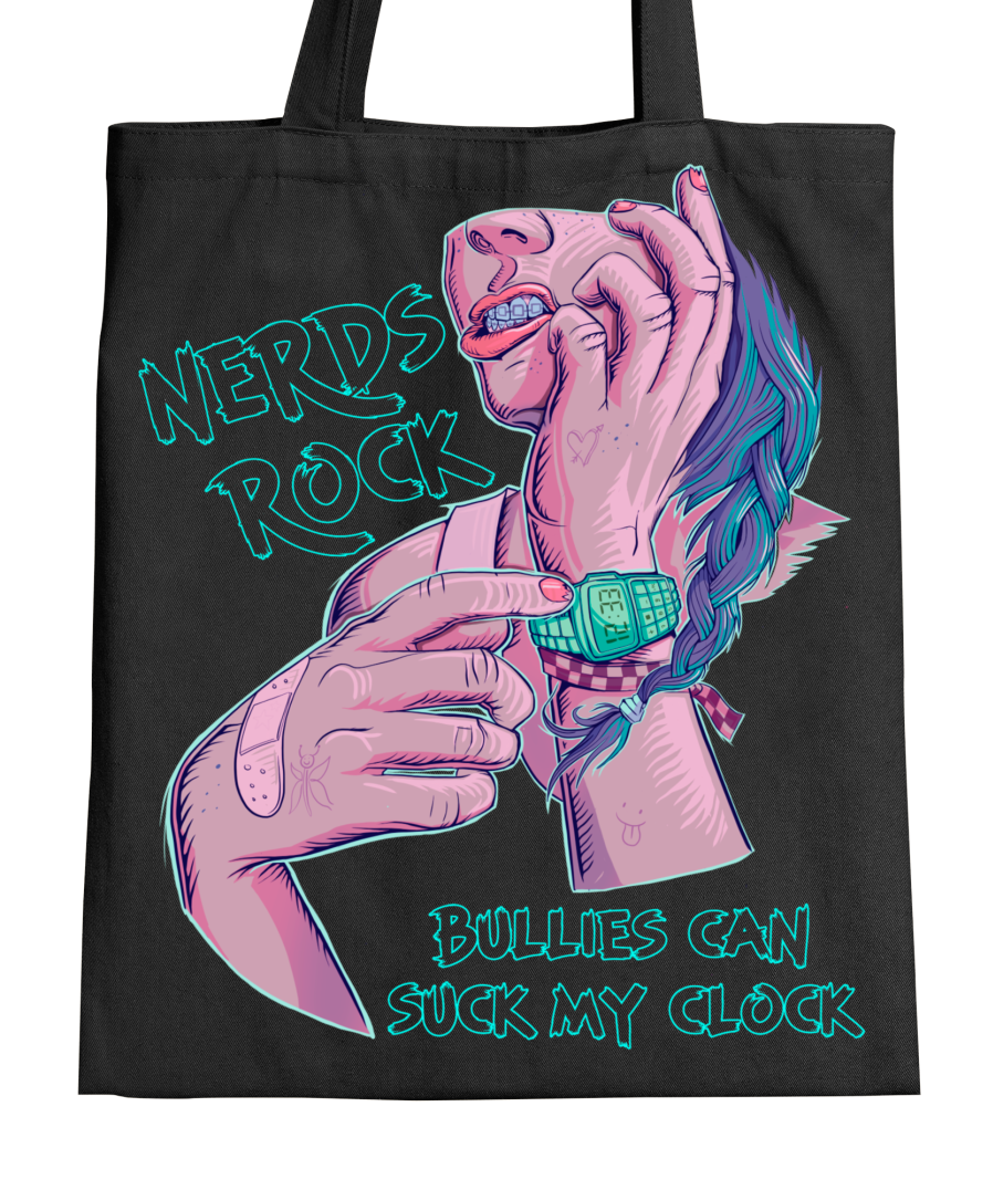 Nerd's Rock (Tote Bag and T-shirt Design)