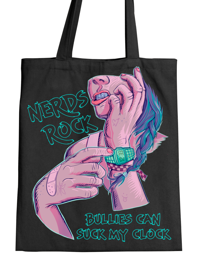 Nerd's Rock (Tote Bag and T-shirt Design)