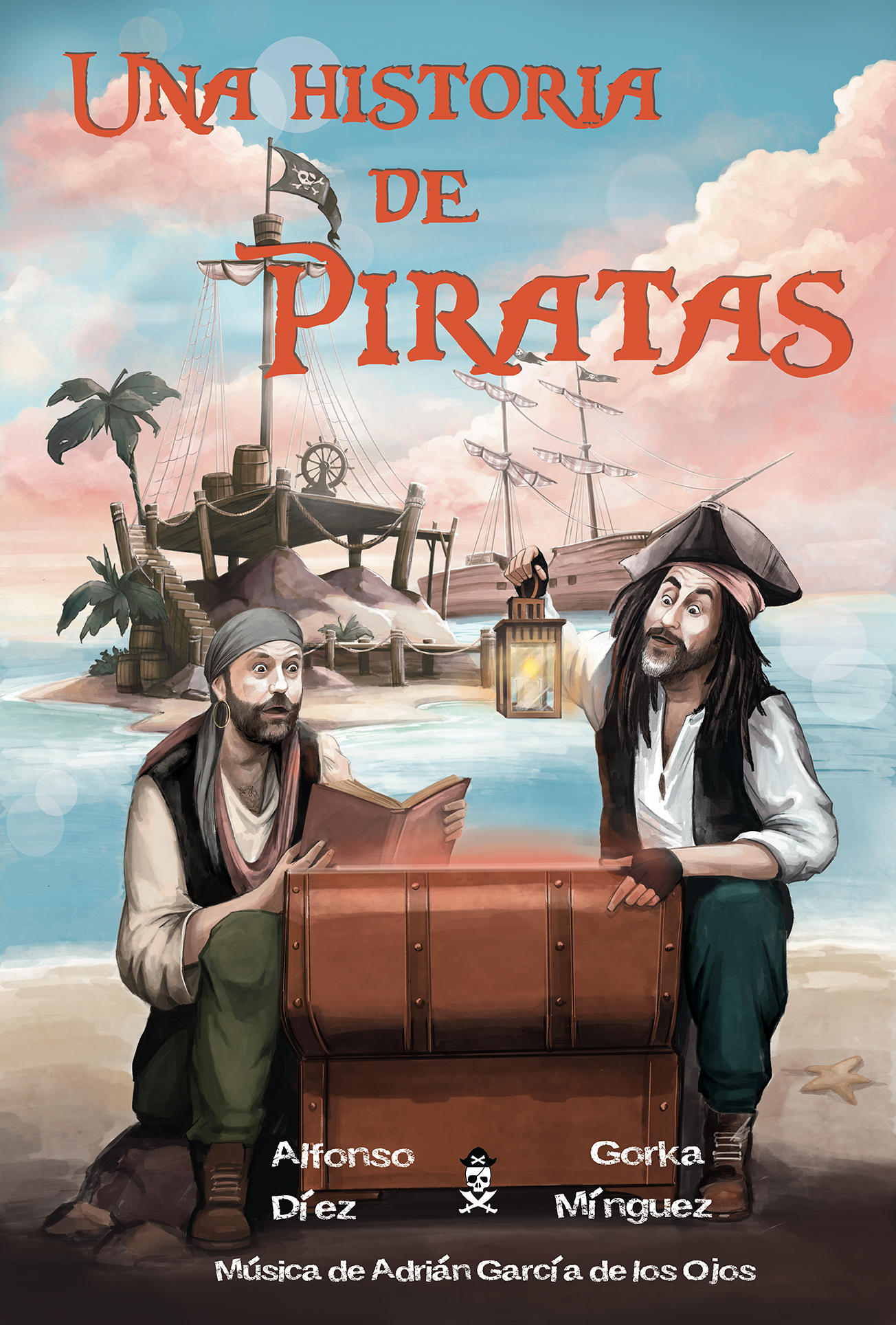 Cartel de teatro "Una Historia de Piratas"