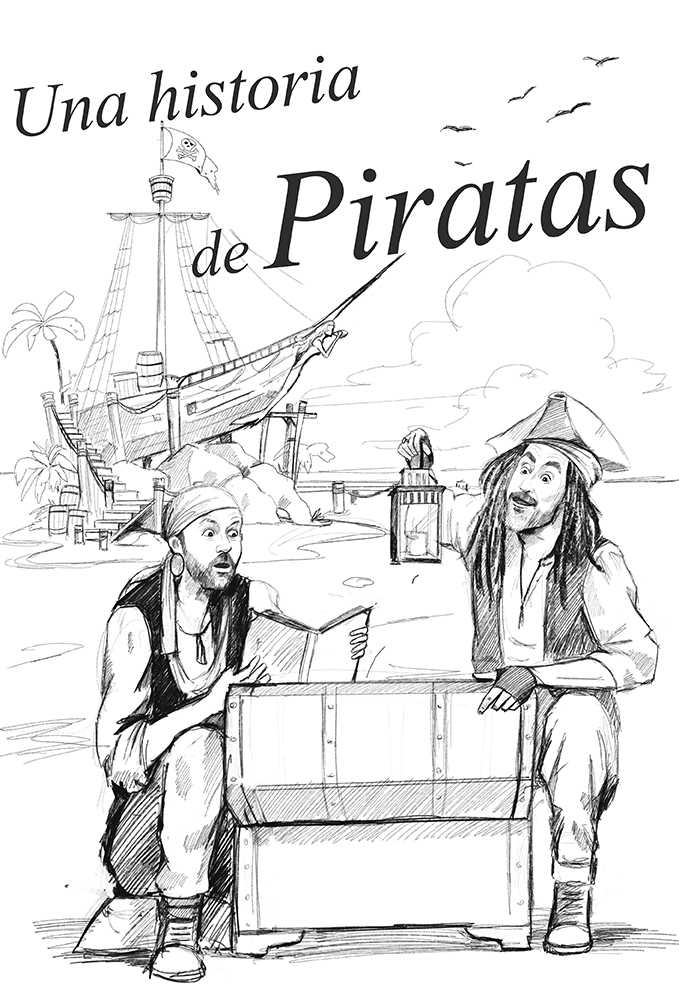 Cartel de teatro "Una Historia de Piratas"