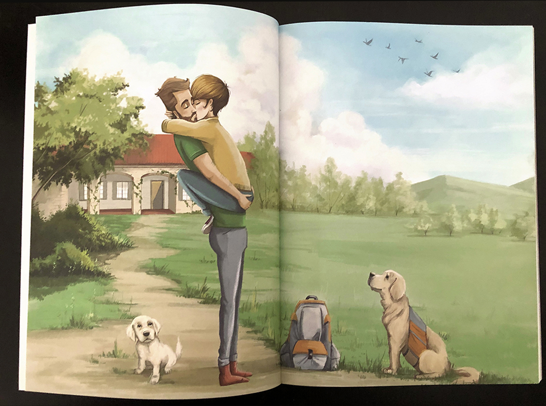 Libro ilustrado "El CaNino de Santiago"