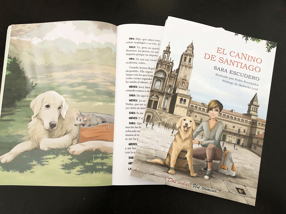 Libro ilustrado "El CaNino de Santiago"