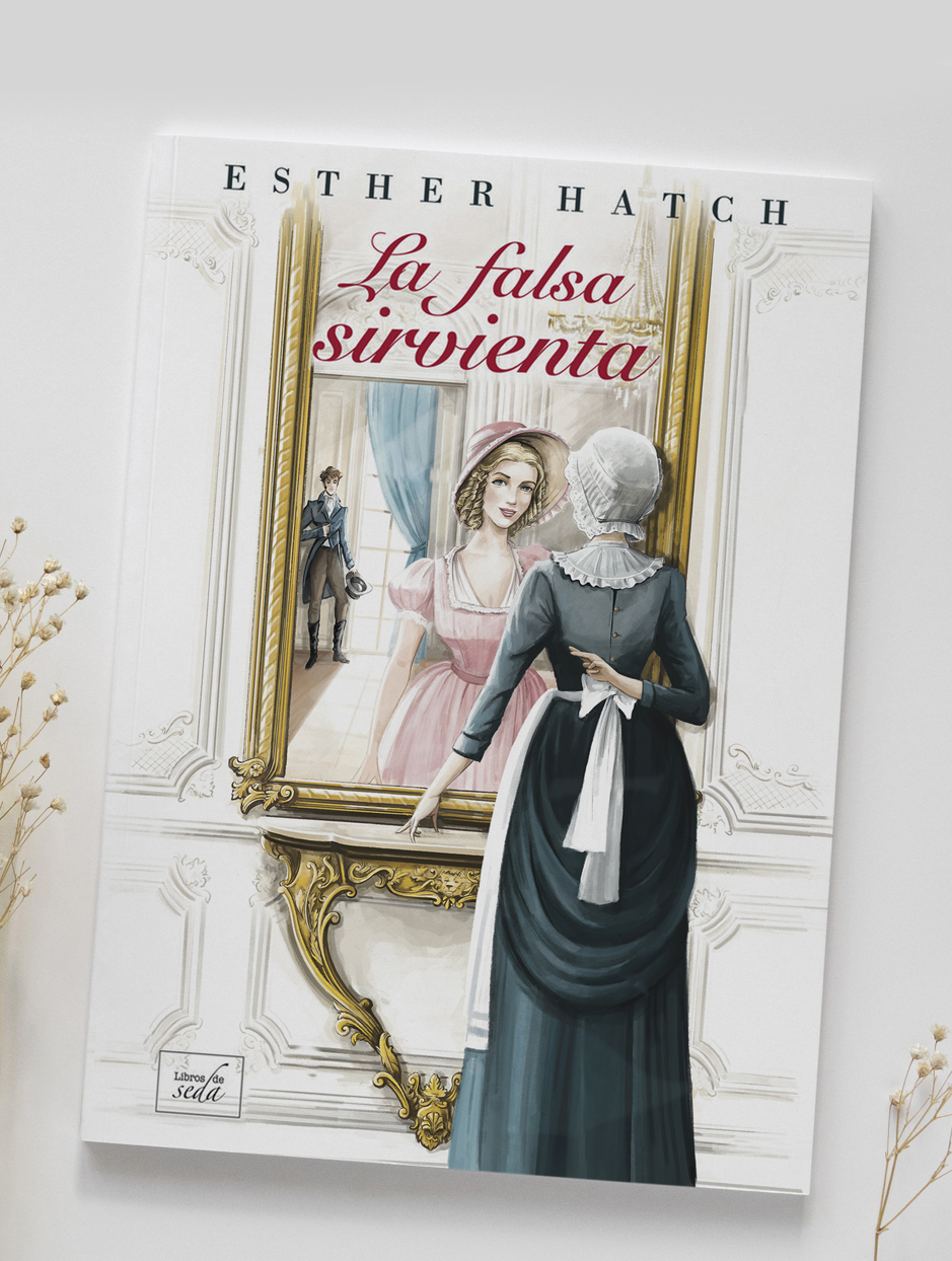 Portada de cubierta "La falsa sirvienta"