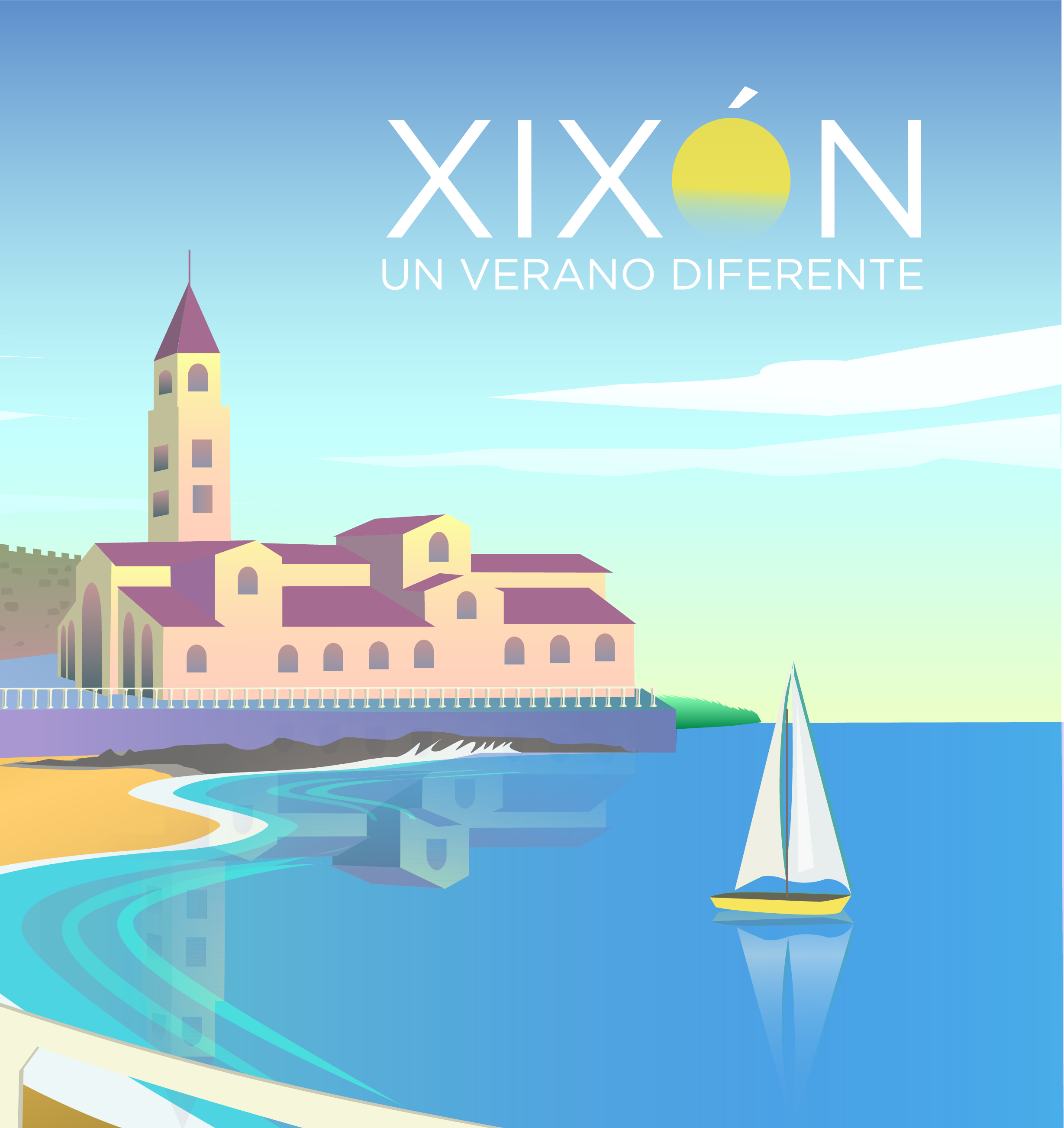 ''XIXÓN VERANO'' (Poster Design)