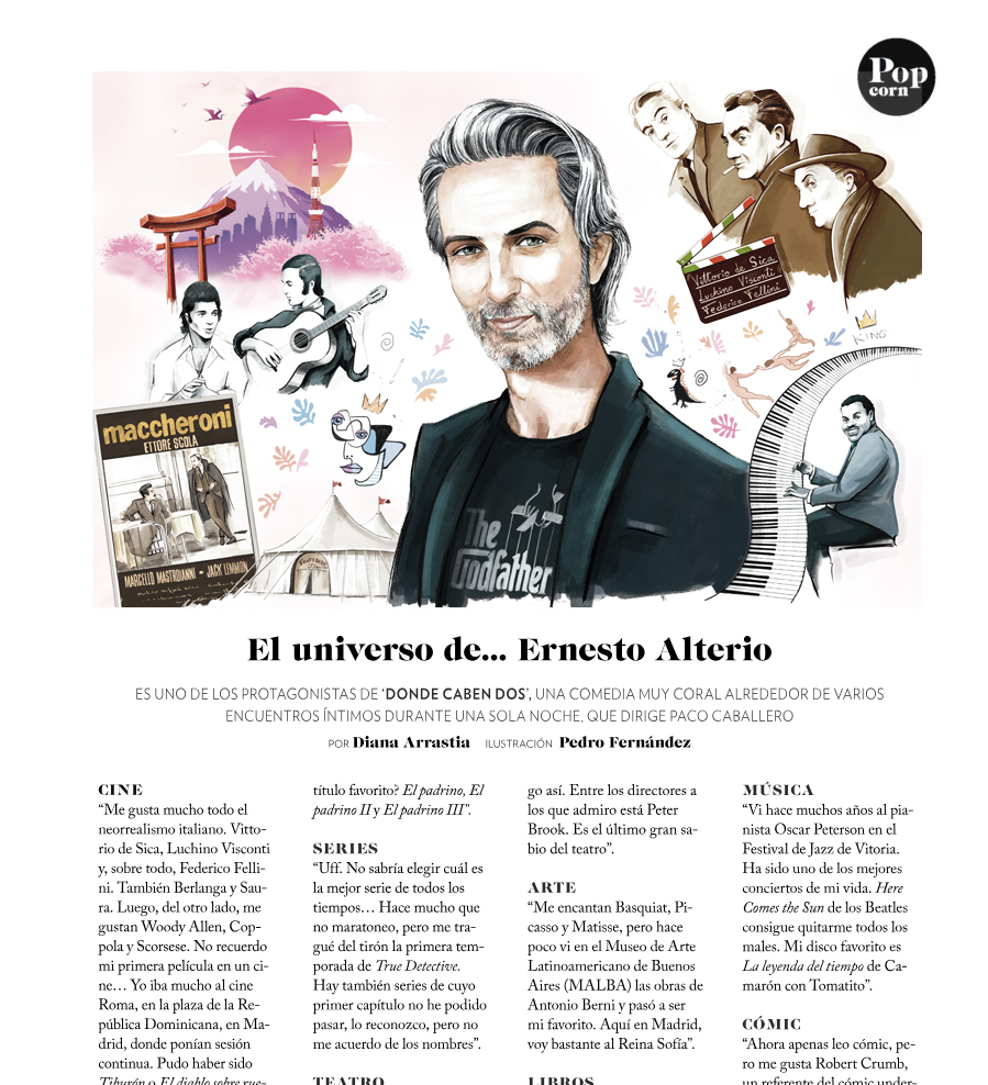 El universo de... Ernesto Alterio